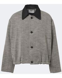 Studio Nicholson - Howth Wool And Cotton-Blend Twill Jacket - Lyst