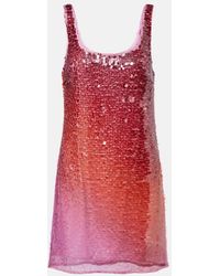 Jonathan Simkhai - Alayna Ombre Sequined Minidress - Lyst