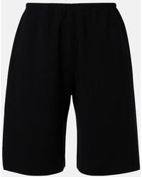 Leset - Arielle Crepe Shorts - Lyst