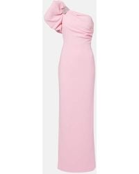 Rebecca Vallance - Isabella Asymmetric Crepe Gown - Lyst