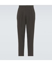ZEGNA - Wool Straight Pants - Lyst
