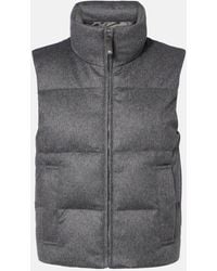 Max Mara - The Cube Amoroso Cashmere Down Vest - Lyst