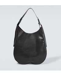 Burberry - Borsa a spalla Chess Extra Large in pelle - Lyst