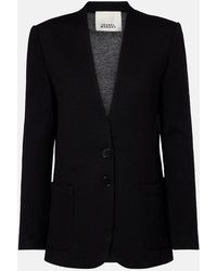 Isabel Marant - Chaqueta Olivia En Mezcla De Lana - Lyst