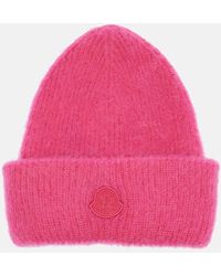 Moncler - Muetze Aus Einem Wollgemisch - Lyst