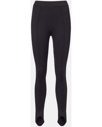Wardrobe NYC - High-Rise Stirrup Leggings - Lyst