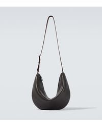 The Row - Leather Crossbody Bag - Lyst