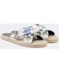 Missoni - Harlow Lame Espadrille Sandals - Lyst