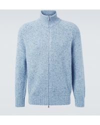 Brunello Cucinelli - Zip-Up Cashmere Cardigan - Lyst