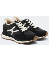 Veronica Beard - Valentina Suede-Trimmed Sneakers - Lyst