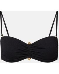 ViX - Nika Embellished Bandeau Bikini Top - Lyst