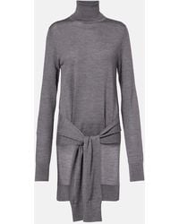 TOTEME - Turtleneck Wool And Silk Sweater - Lyst