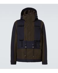 Sacai - Colorblocked Technical Jacket - Lyst