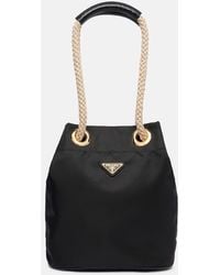 Prada - Mariner Re-Nylon Small Bucket Bag - Lyst