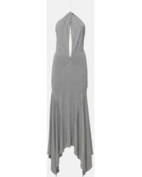 The Attico - Halterneck Maxi Dress - Lyst