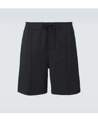 Valentino - Cotton-Blend Jersey Shorts - Lyst