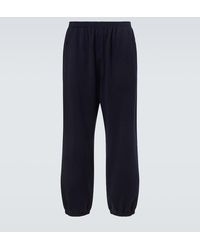 The Row - Zaven Cashmere And Cotton Sweatpants - Lyst