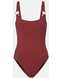 Karla Colletto - Luca Ring-Detail Swimsuit - Lyst