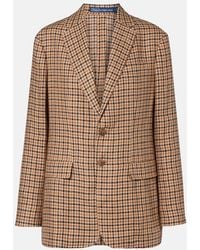 Polo Ralph Lauren - Plaid Linen Blazer - Lyst
