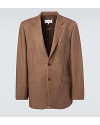 Maison Margiela - Mohair And Wool Blazer - Lyst
