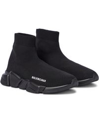 Balenciaga Speed Sock Sneaker - Black