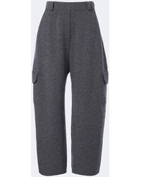 Lisa Yang - Azaria Cashmere Barrel-Leg Pants - Lyst