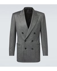 Tom Ford - Mouline Wool Twill Blazer - Lyst
