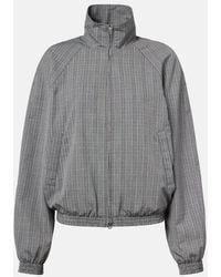 Acne Studios - Checked Technical Jacket - Lyst