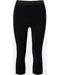 Coperni - Jersey Cropped Leggings - Lyst