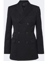 Nili Lotan - Noah Double-Breasted Virgin Wool Blazer - Lyst
