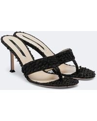 Christen - Helix Leather Thong Sandals - Lyst