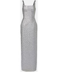 Emilia Wickstead - Sharon Seersucker Gown - Lyst