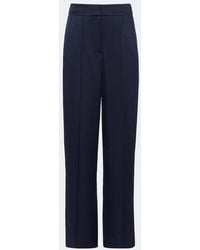 Jonathan Simkhai - Kyra High-Rise Satin Wide-Leg Pants - Lyst