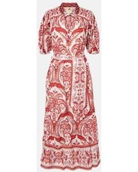 FARM Rio - Tropical Cameo Off Maxi Dress - Lyst