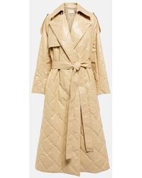 The Row - Trench Agathon in pelle matelasse - Lyst