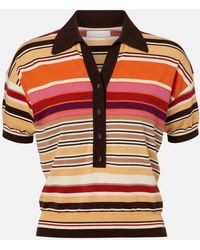 Faithfull the Brand - Sable Striped Polo Shirt - Lyst