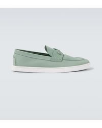 Christian Louboutin - Nauticos Chambeliboat De Piel - Lyst