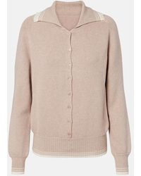 Magda Butrym - Cotton And Cashmere Cardigan - Lyst