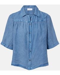 Velvet - Rowan Linen Shirt - Lyst