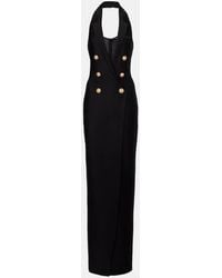 Balmain - Abito Blazer Con Scollo All'Americana E Schiena Scoperta - Lyst