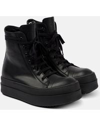 Rick Owens - Mega Bumper Leather Sneakers - Lyst
