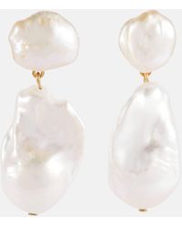 Jennifer Behr - Moira Freshwater Baroque Pearl Drop Earrings - Lyst