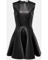 Alaïa - Archetypes Leather Mini Dress - Lyst