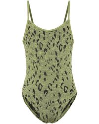 Moschino Flamingo One Piece Swimsuit Lyst