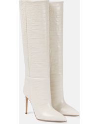 Paris Texas - 105mm Embossed Leather Knee-high Boots - Lyst