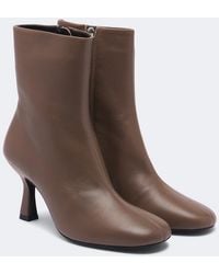 Souliers Martinez - Talin Leather Ankle Boots - Lyst