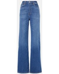 RE/DONE - Jeans A Gamba Larga '70S A Vita Alta - Lyst