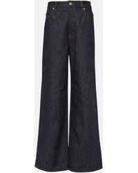 Loewe - Jean ample a taille haute - Lyst