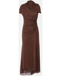 Self-Portrait - Embellished Cutout Midi Dress - Lyst