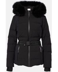 Yves Salomon - Skijacke Mit Shearling - Lyst